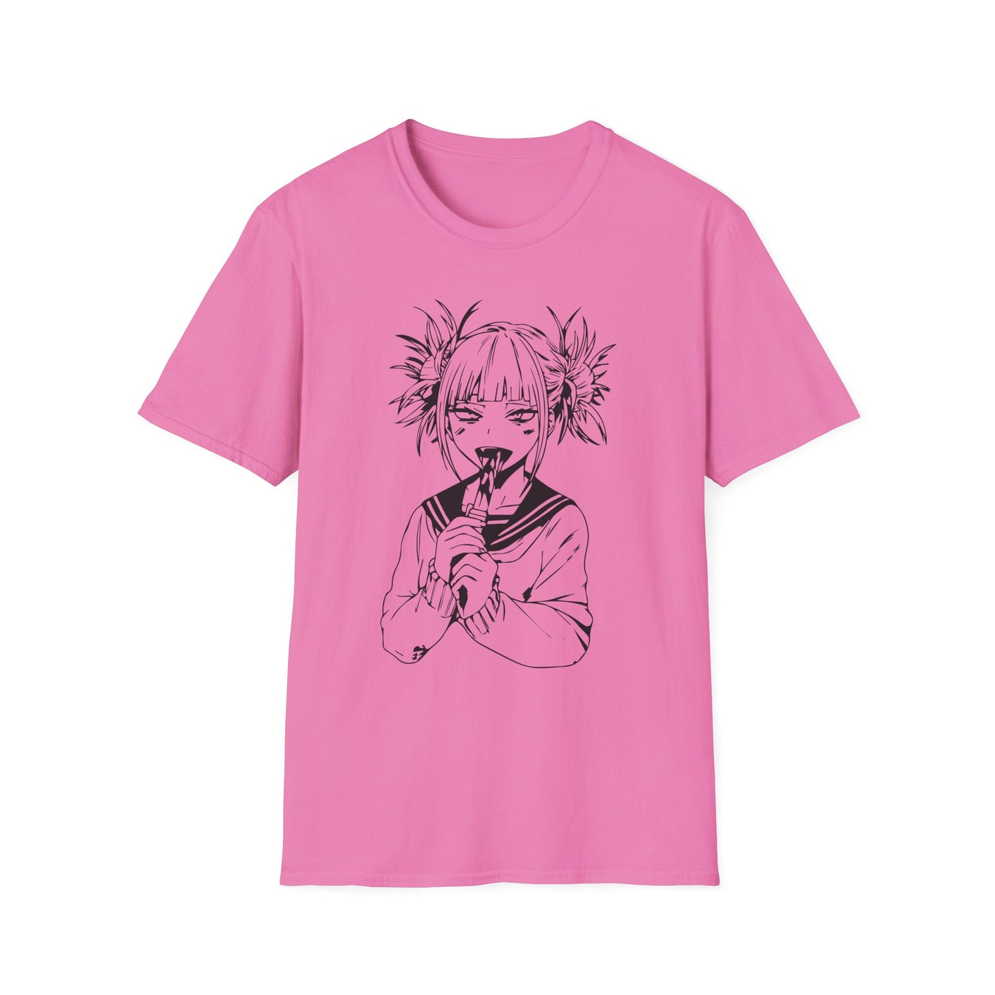 Cute Anime Character Unisex Softstyle T-Shirt - Perfect for Fans and Casual Wear