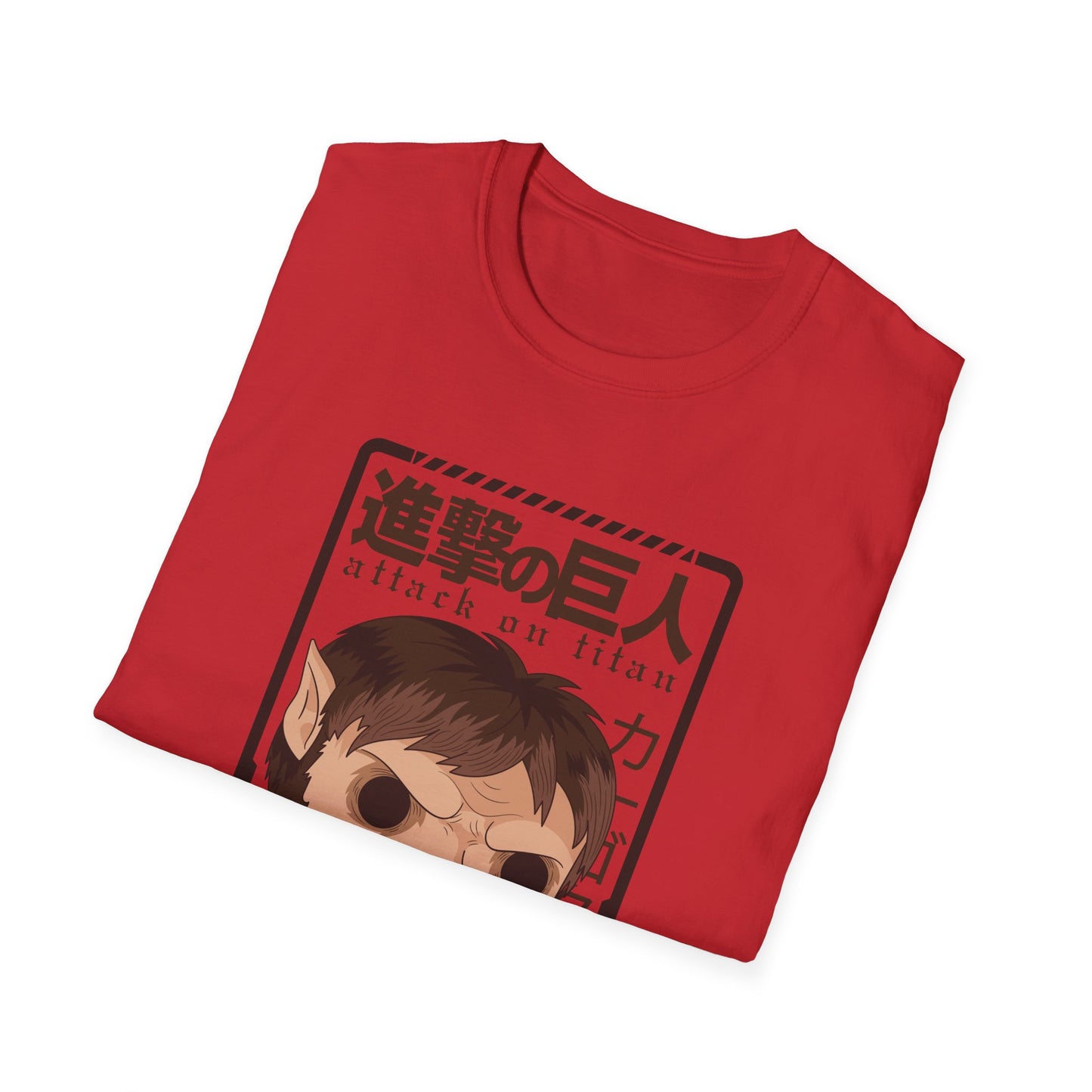 Anime-Inspired Unisex Softstyle T-Shirt, Perfect Gift for Fans, Casual Wear, Streetwear, Graphic Tee