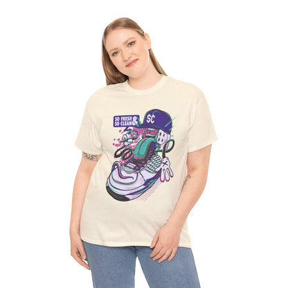 So Fresh So Clean Unisex Heavy Cotton Tee - Trendy Streetwear T-Shirt