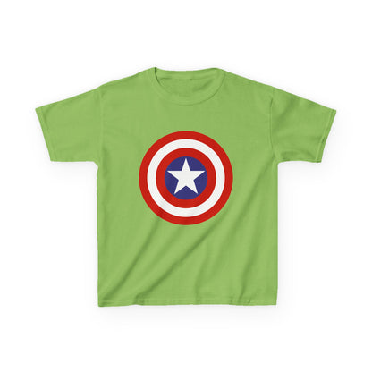 Kids Superhero Cotton Tee, Youth T-shirt, Party Outfit, Birthday Gift, Marvel Inspired, Playful Wear