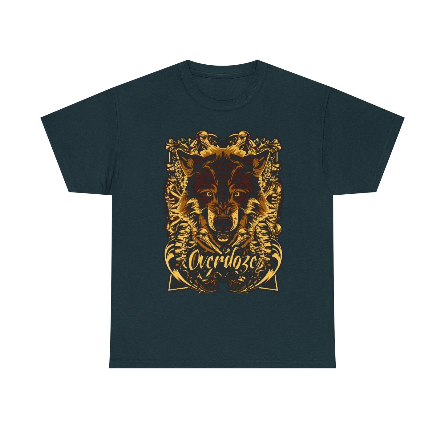 Courageous Wolf Unisex Heavy Cotton Tee