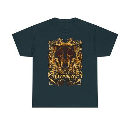 Courageous Wolf Unisex Heavy Cotton Tee