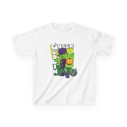 Kids Green Goblin Tee - Fun Halloween T-Shirt for Kids