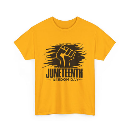 Juneteenth Freedom Day Tee, Unisex Heavy Cotton, Black Power Graphic Shirt, Everyday Wear, Freedom Celebration Apparel, Juneteenth Gift