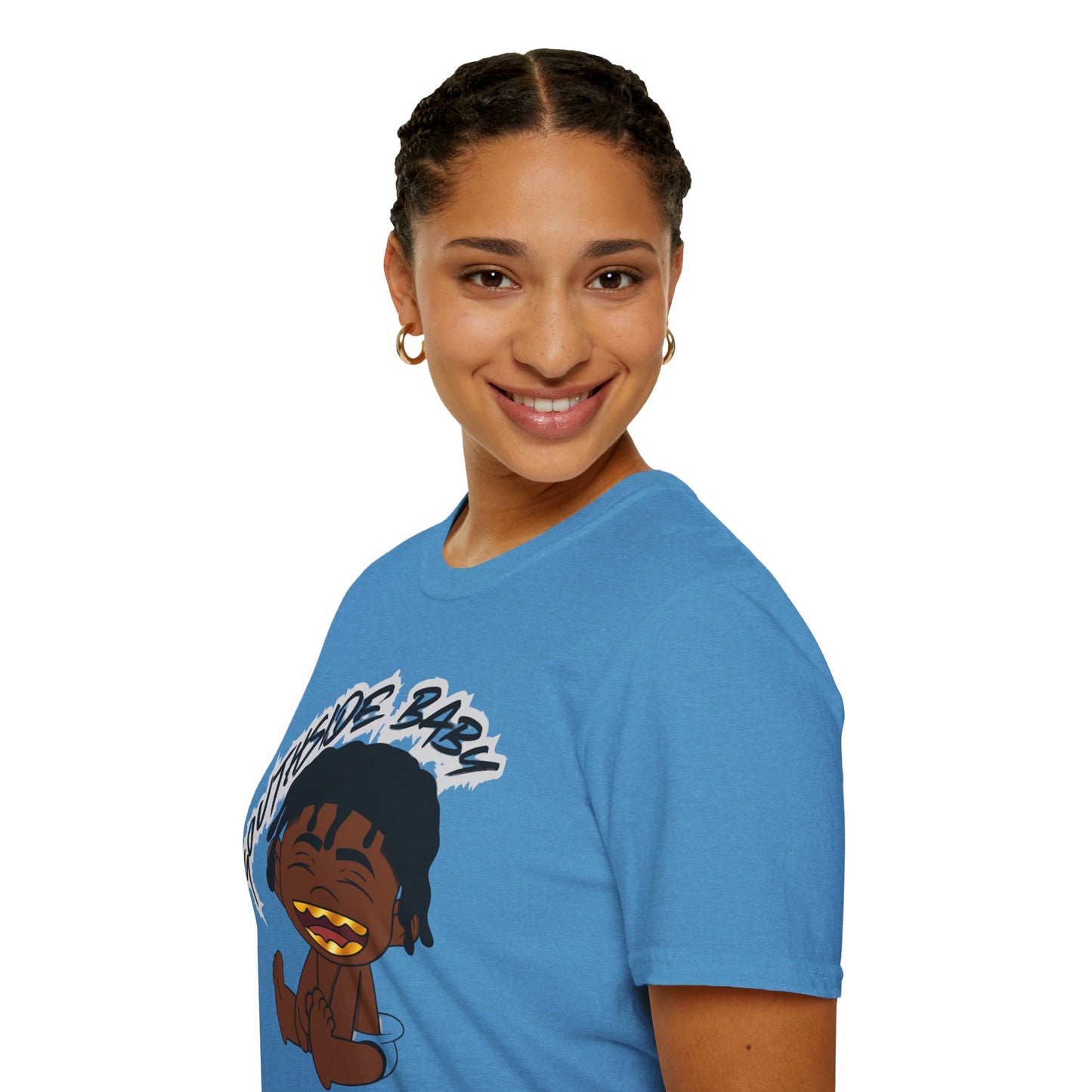 Unisex Softstyle T-Shirt - 'Southside Baby' Cute Graphic Tee