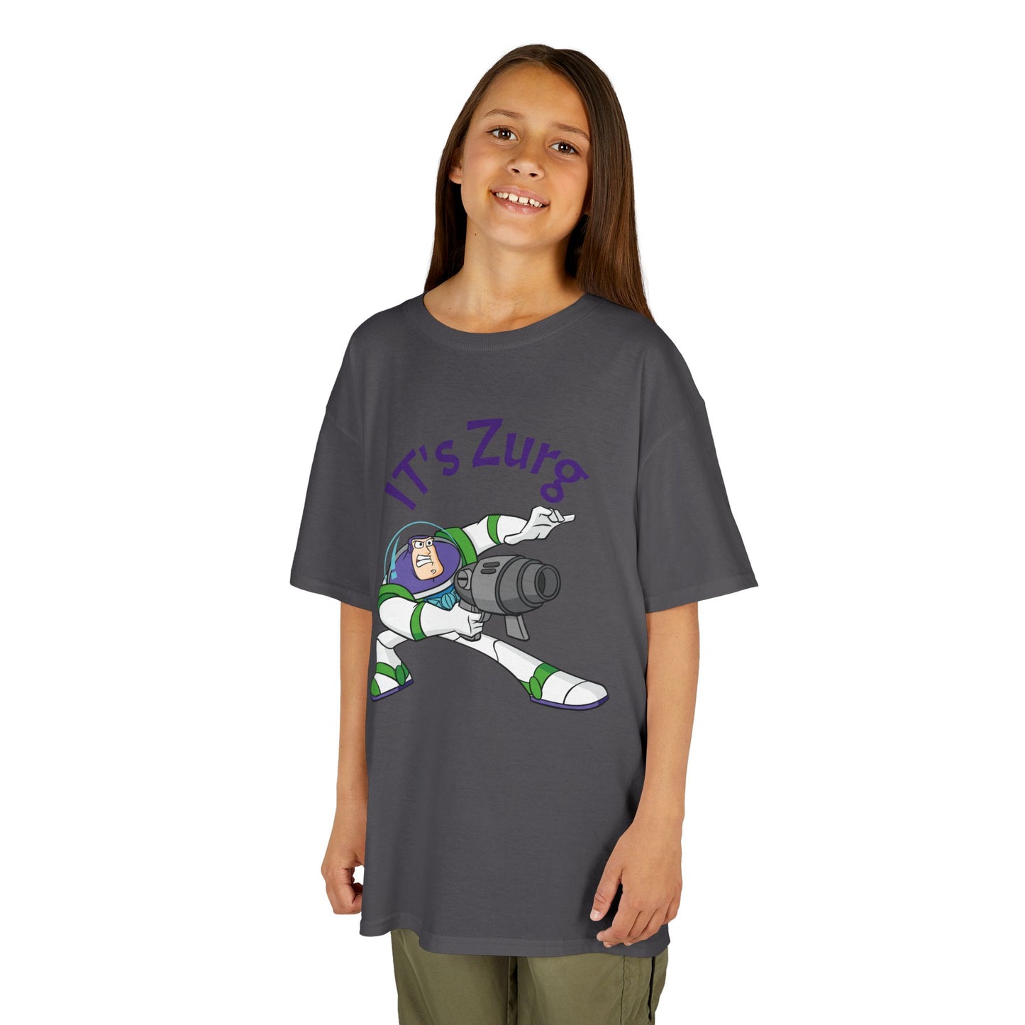 Kids Buzz Lightyear Tee - 'It's Zorg' Fun Cotton T-Shirt