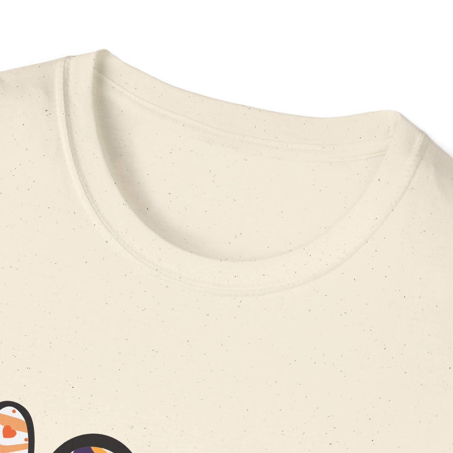 Halloween Peace Love T-Shirt, Unisex Graphic Tee for Fall Celebrations, Cozy Autumn Style, Perfect for Halloween Parties, Gifts