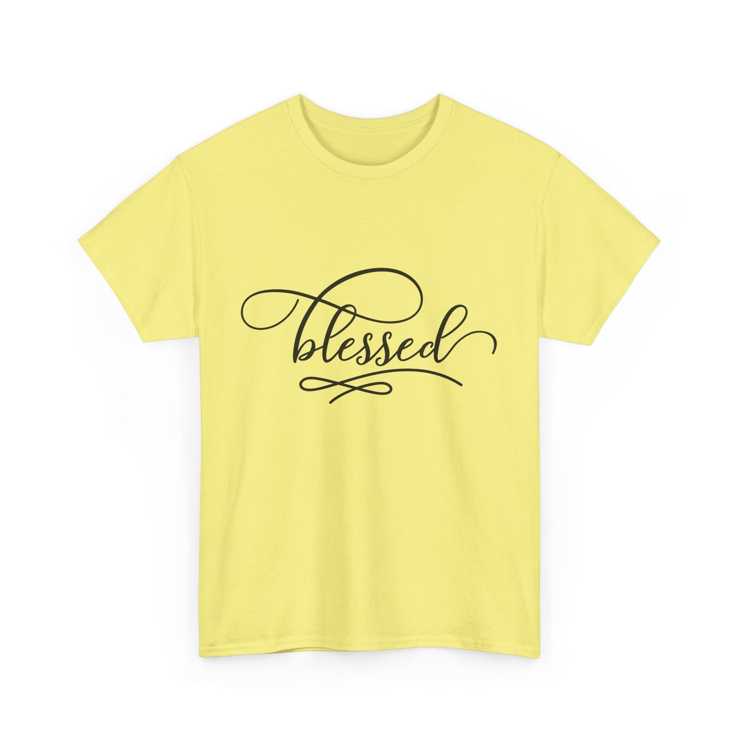 Blessed Unisex Heavy Cotton Tee - Comfortable and Meaningful Shirt for Everyday Wear