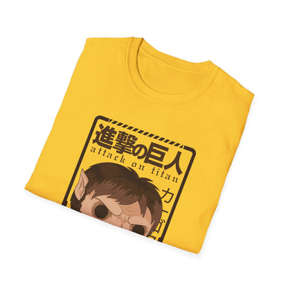 Anime-Inspired Unisex Softstyle T-Shirt, Perfect Gift for Fans, Casual Wear, Streetwear, Graphic Tee