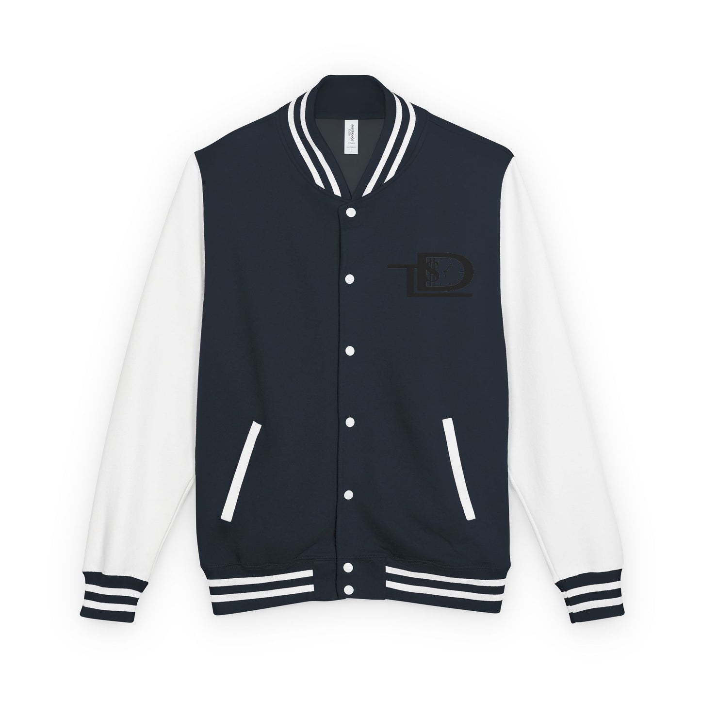 Trendy Unisex Heavyweight Letterman Jacket with Art Design