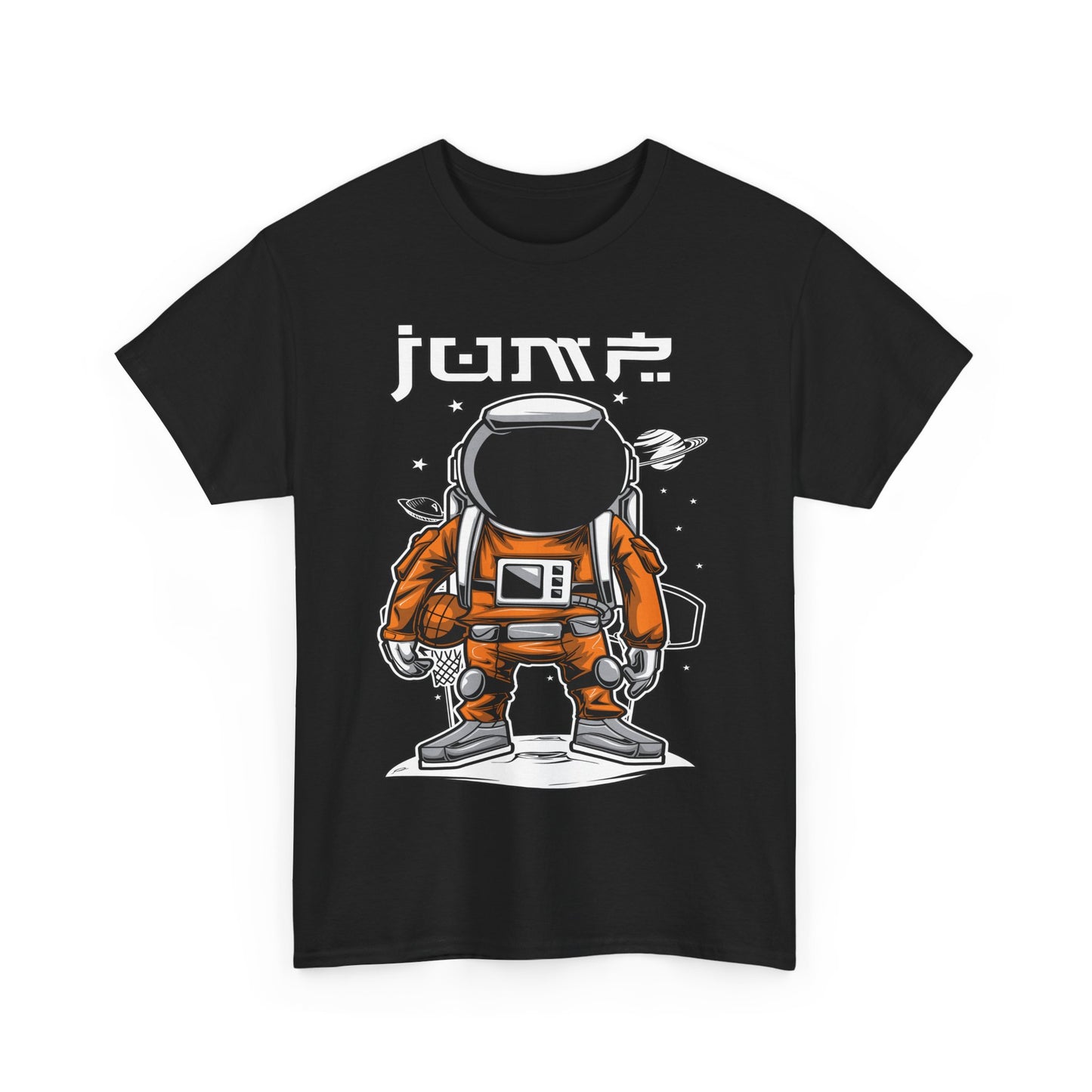 Astronaut Graphic Unisex Heavy Cotton Tee - Space Explorer Tee