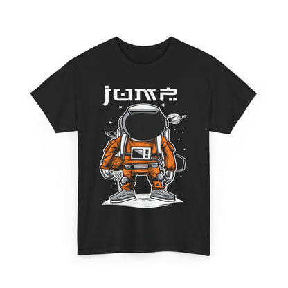 Astronaut Graphic Unisex Heavy Cotton Tee - Space Explorer Tee