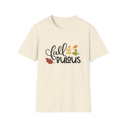 Fall Bulous Unisex Softstyle T-Shirt - Cozy Autumn Tee, Perfect for Thanksgiving, Fall Parties, Gift for Her, Seasonal Fashion