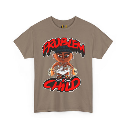 Problem Child Unisex Heavy Cotton Tee - Bold Graphic for Streetwear Lovers