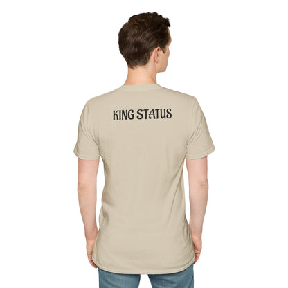 King Status Gorilla T-Shirt | Unisex Softstyle Tee for Casual Wear