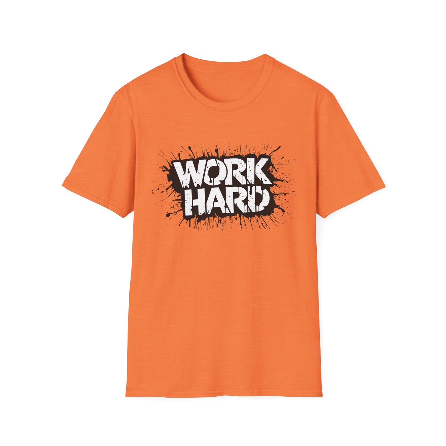 Work Hard Unisex T-Shirt - Motivational Tee for Gym, Gifts, Casual Wear, Funny Shirt, Work Motivation Apparel