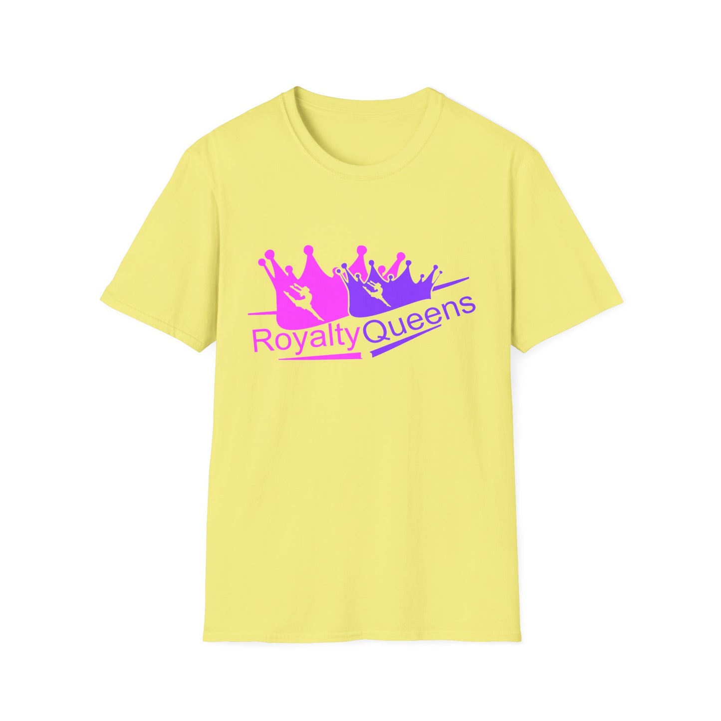 Royalty Queens Unisex Softstyle T-Shirt, Feminist Apparel, Birthday Gift, Casual Wear, Empowerment Tee, Queen Vibes