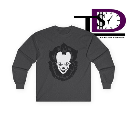 Fierce Lion Graphic Long Sleeve Tee | Perfect for Animal Lovers, Unique Gift, Casual Wear, Birthday, Everyday Style, Statement Shirt