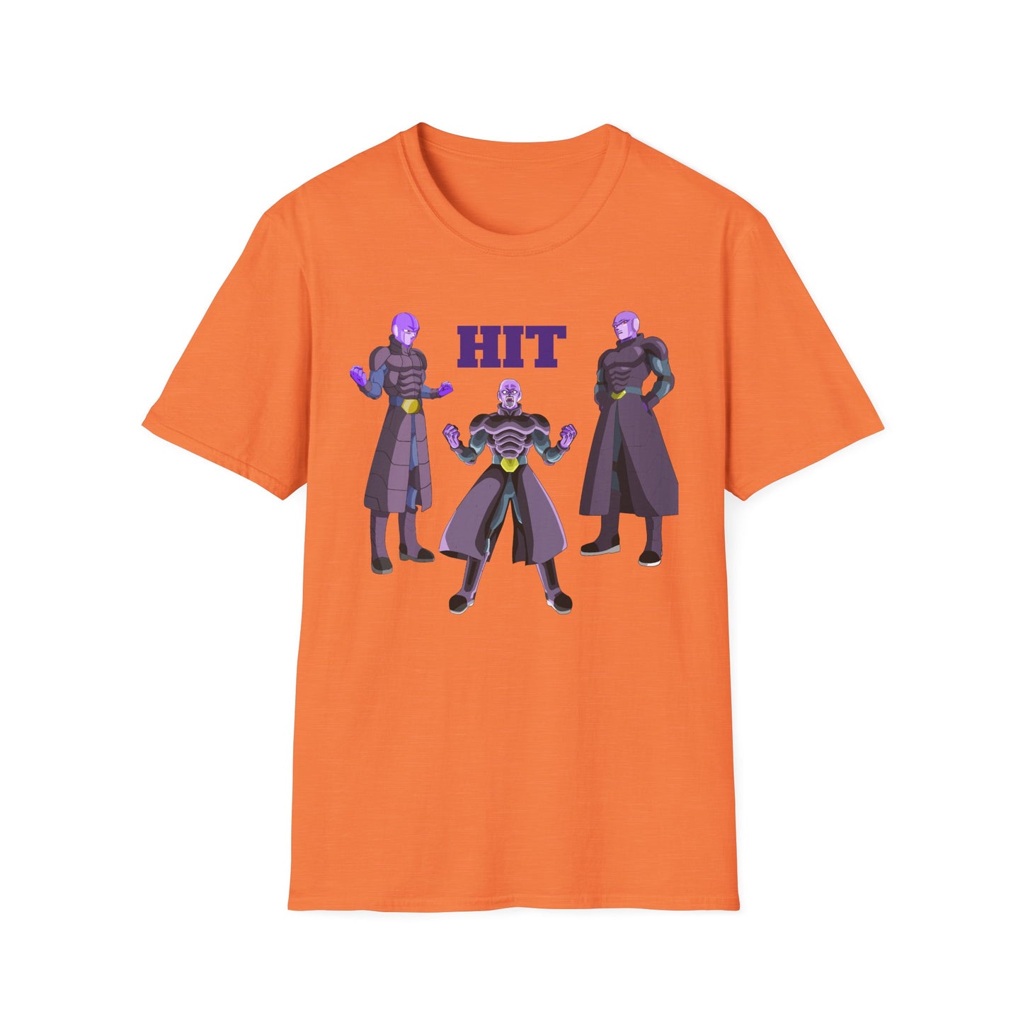 Unisex Softstyle T-Shirt - HIT Character Design for Anime Lovers