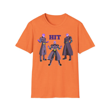 Unisex Softstyle T-Shirt - HIT Character Design for Anime Lovers