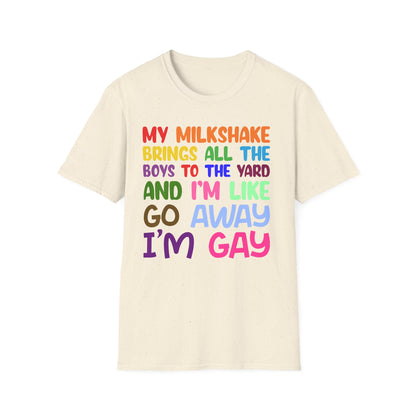 Prideful Unisex T-Shirt with Fun Quote, Queer Humor Tee, LGBT Pride Shirt, Birthday Gift, Summer Casual Wear