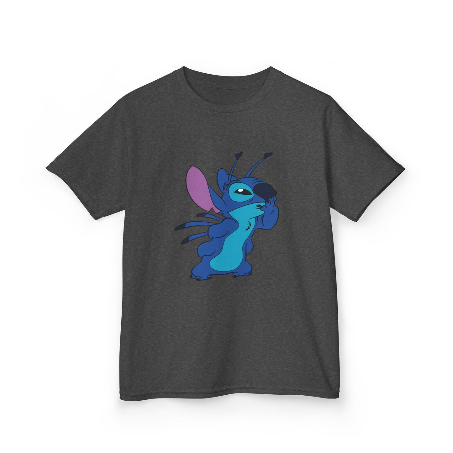 Kids Cotton Tee - Cute Stitch Design for Fun Adventures