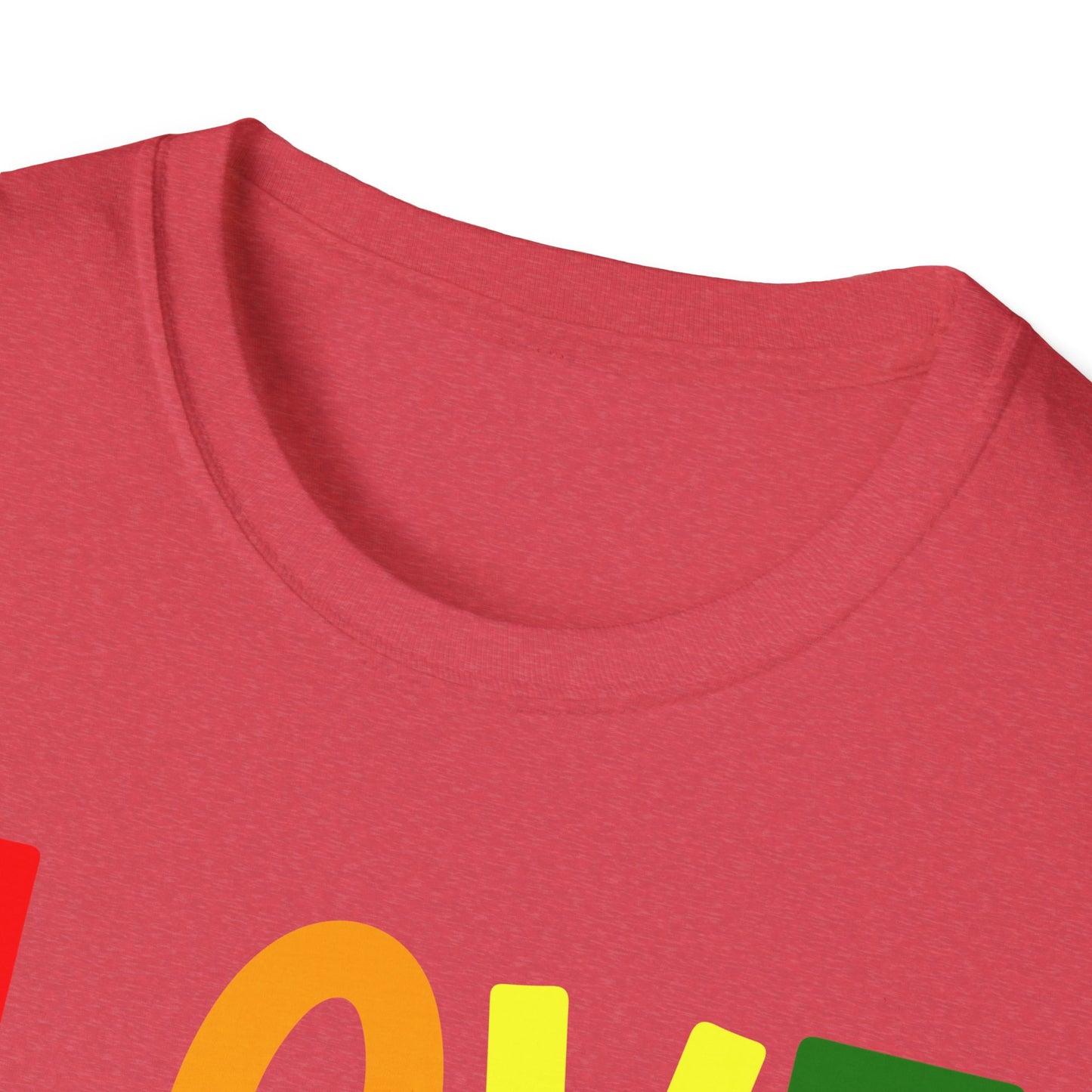 Love Has No Gender Unisex T-Shirt, LGBTQ+ Pride Tee, Comfort Fit Shirt, Gift for Allies, Inclusivity Apparel, Birthday Celebration Top