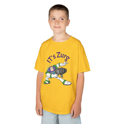 Kids Buzz Lightyear Tee - 'It's Zorg' Fun Cotton T-Shirt