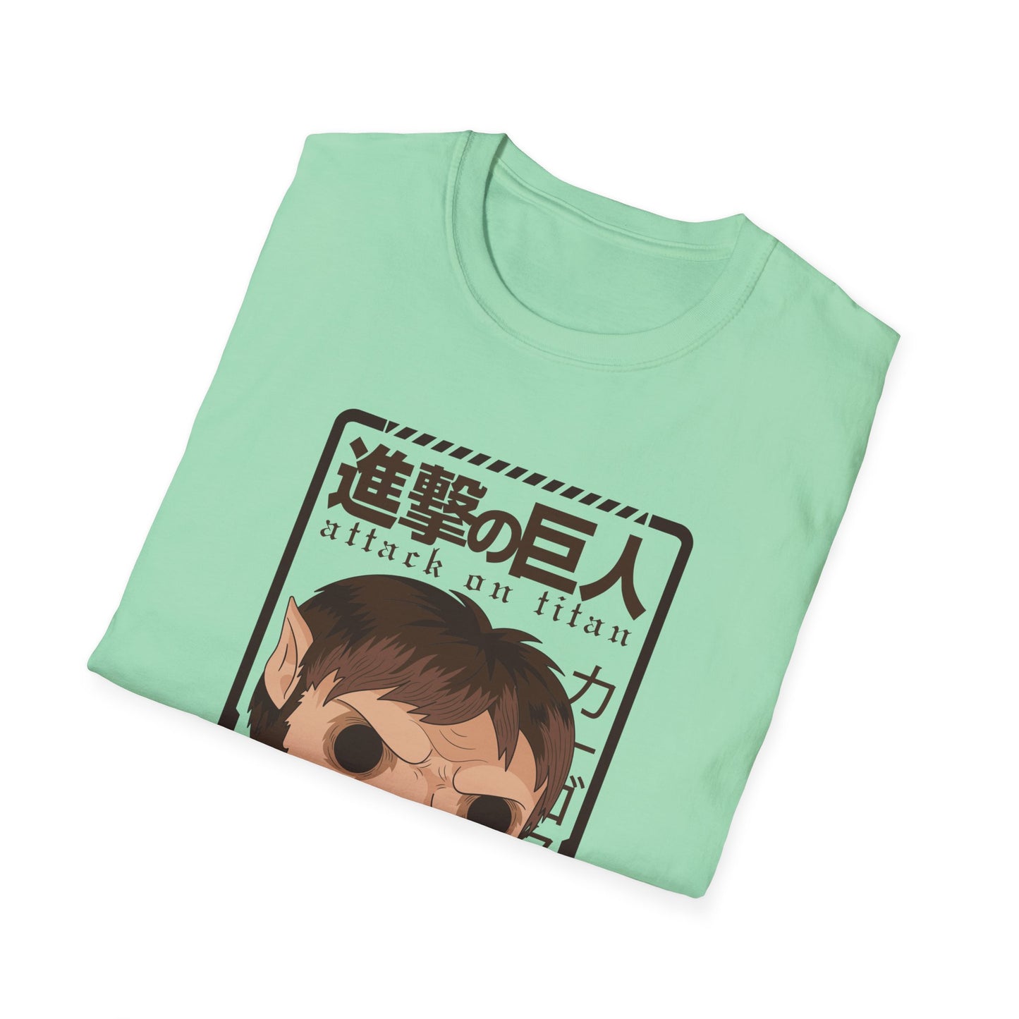 Anime-Inspired Unisex Softstyle T-Shirt, Perfect Gift for Fans, Casual Wear, Streetwear, Graphic Tee