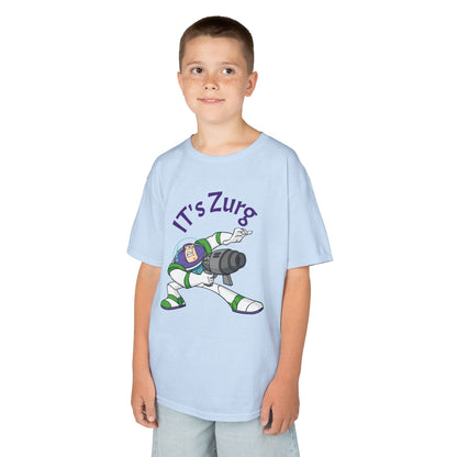 Kids Buzz Lightyear Tee - 'It's Zorg' Fun Cotton T-Shirt