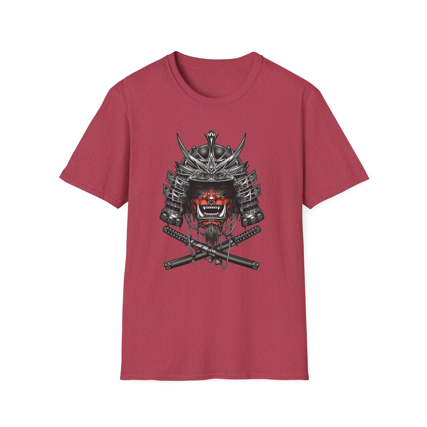 Unisex Samurai Warrior Graphic T-Shirt - Bold Design for Casual Wear