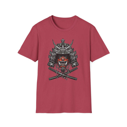 Unisex Samurai Warrior Graphic T-Shirt - Bold Design for Casual Wear