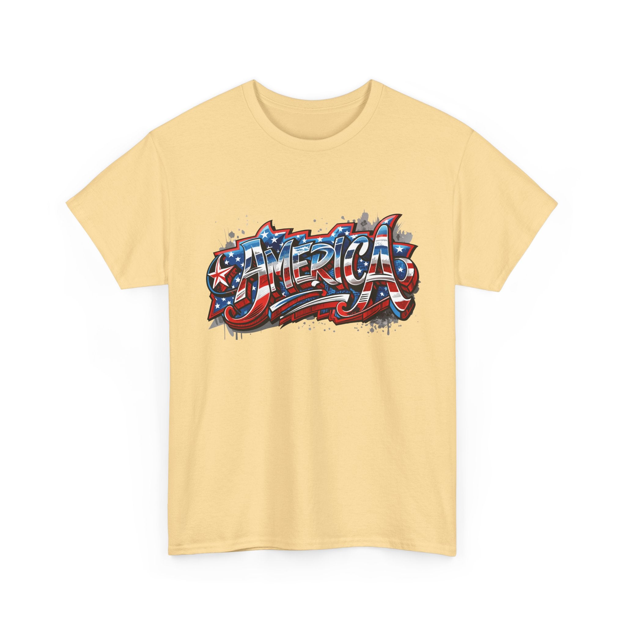 America Graphic Unisex Tee | Casual Wear, Independence Day Gift, Birthday Gift, Summer Outfit, Patriotic Shirt, Unisex Clothing