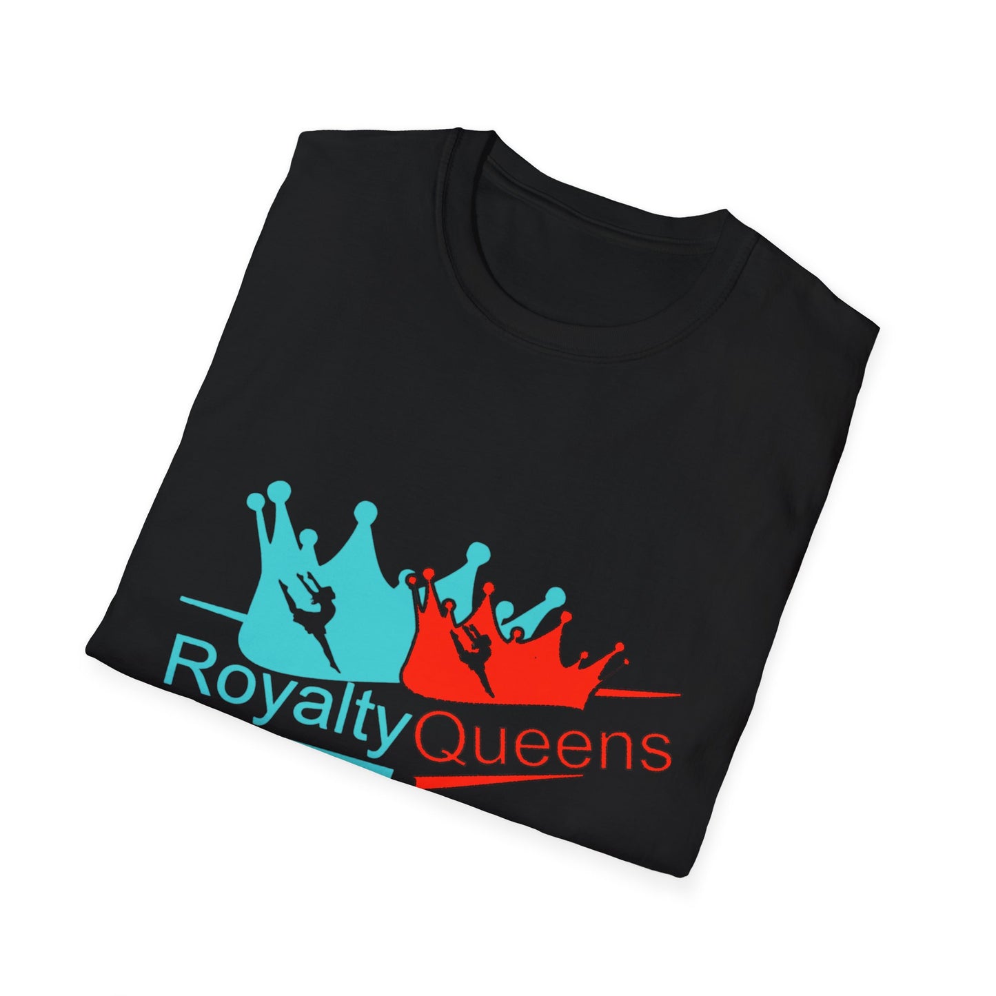 Royalty Queens Unisex Softstyle T-Shirt - Empowering Graphic Tee for Celebrations and Everyday Wear