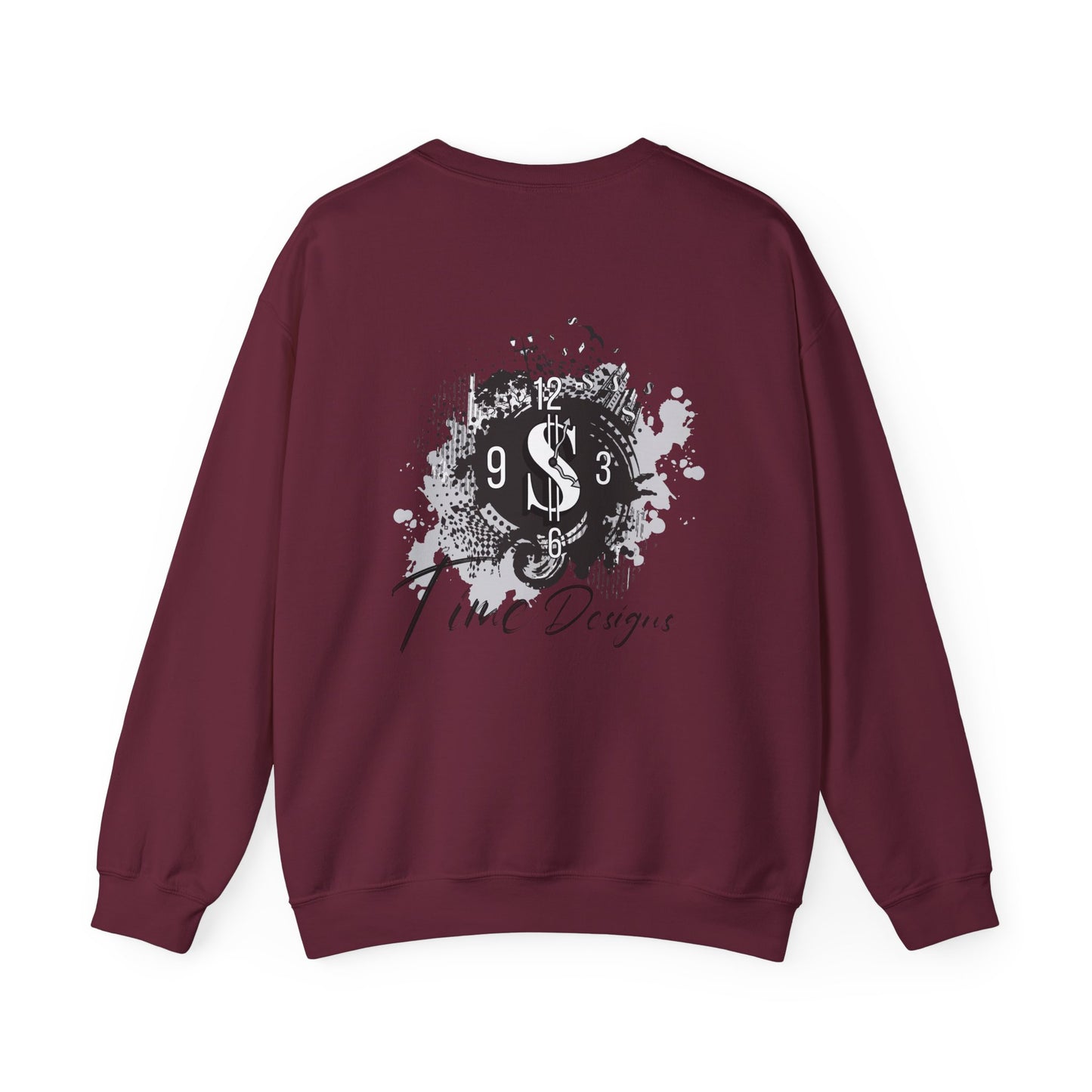 Crewneck Sweatshirt – 93 Time Designs Logo Pullover