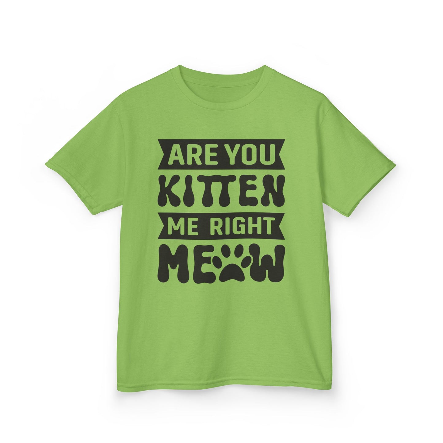 Cute Kids Tee - "Are You Kitten Me Right Meow" T-Shirt for Cat Lovers, Birthday Gift, Funny Pet Shirt, Kids' Humor Clothing, Animal [...]