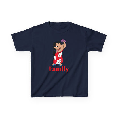 Kids Family Tee, Cute Kids T-Shirt, Family Bonding Shirt, Birthday Gift for Kids, Cute Family Design Tee