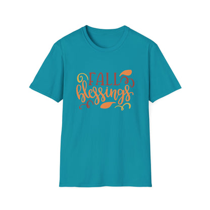 Fall Blessings T-Shirt, Cute Autumn Tee, Thanksgiving Gift, Cozy Casual Wear, Seasonal Graphic Shirt