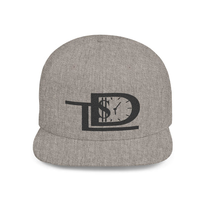 Stylish Flat Bill Snapback Hat with Unique Clock Design, Trendy Cap for Fashion Lovers, Perfect Gift for Birthdays, Holidays, Special Events