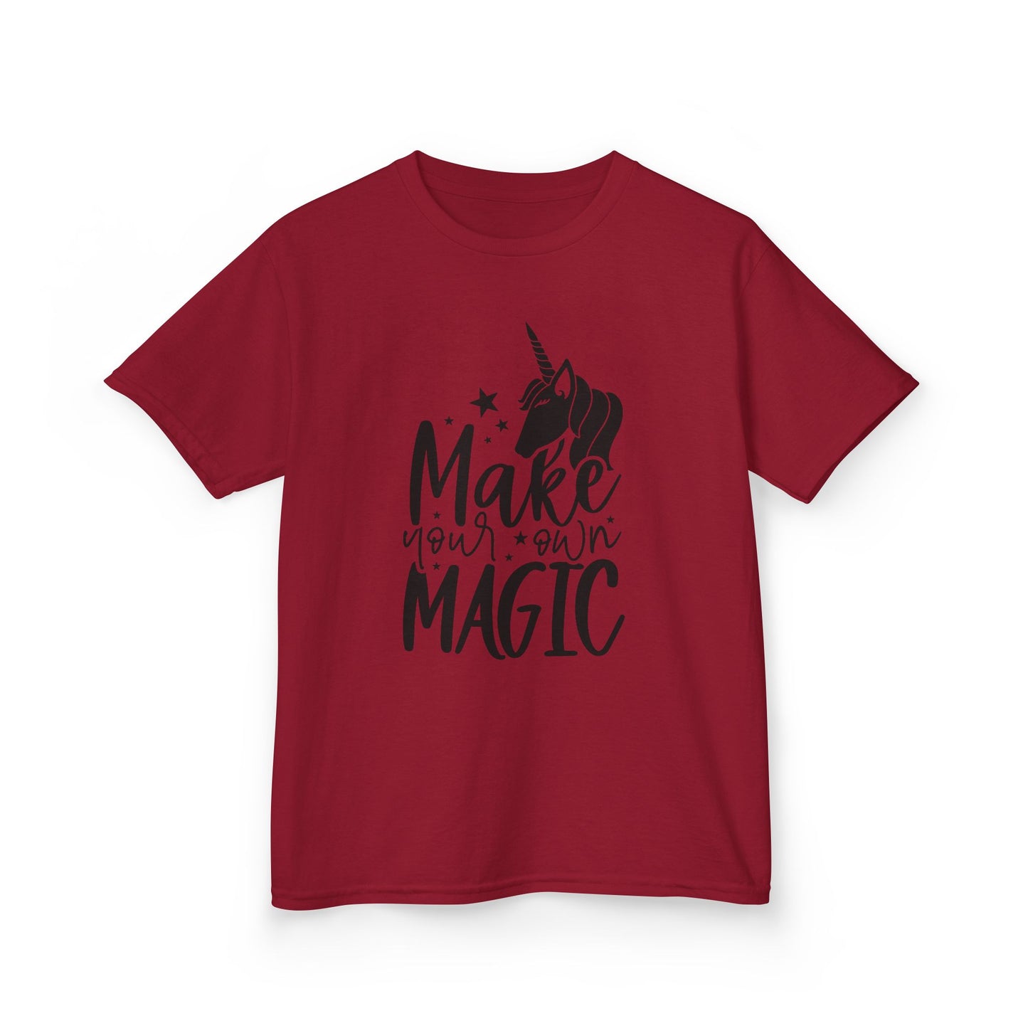Kids Unicorn Magic Tee - 'Make Your Own Magic' Cotton Shirt