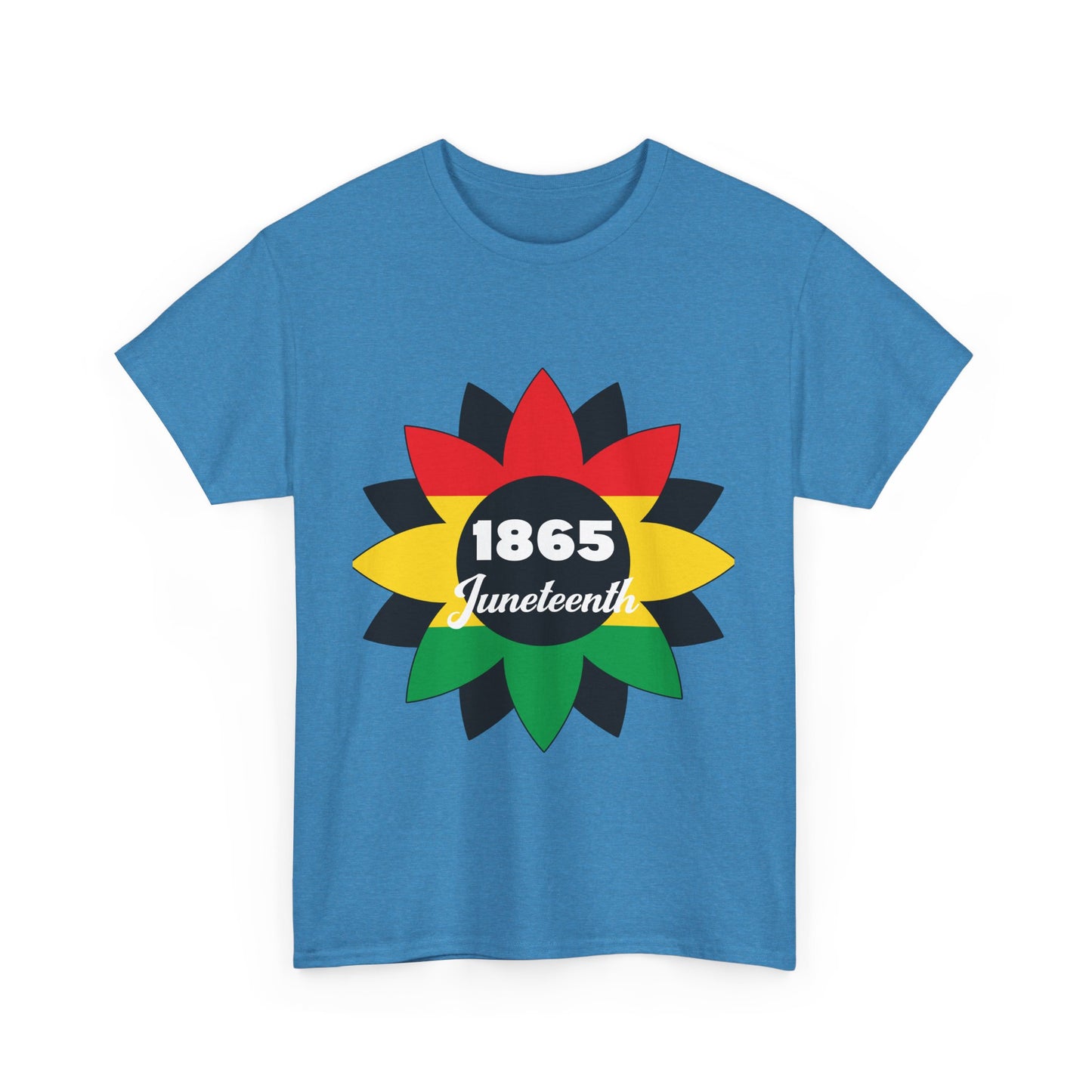 Juneteenth Celebration Tee - Unisex Heavy Cotton Shirt, African Heritage Apparel, Black History Month, 1865 Roots, Proud Culture Wear
