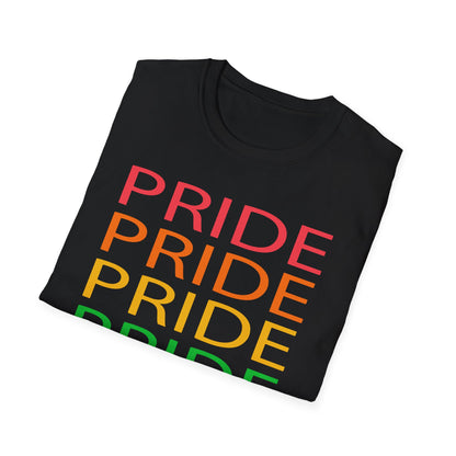 Pride Celebration Unisex T-Shirt | LGBTQ+ Pride Tee, Rainbow Pride Shirt, Equality Apparel, Gift for Pride Month