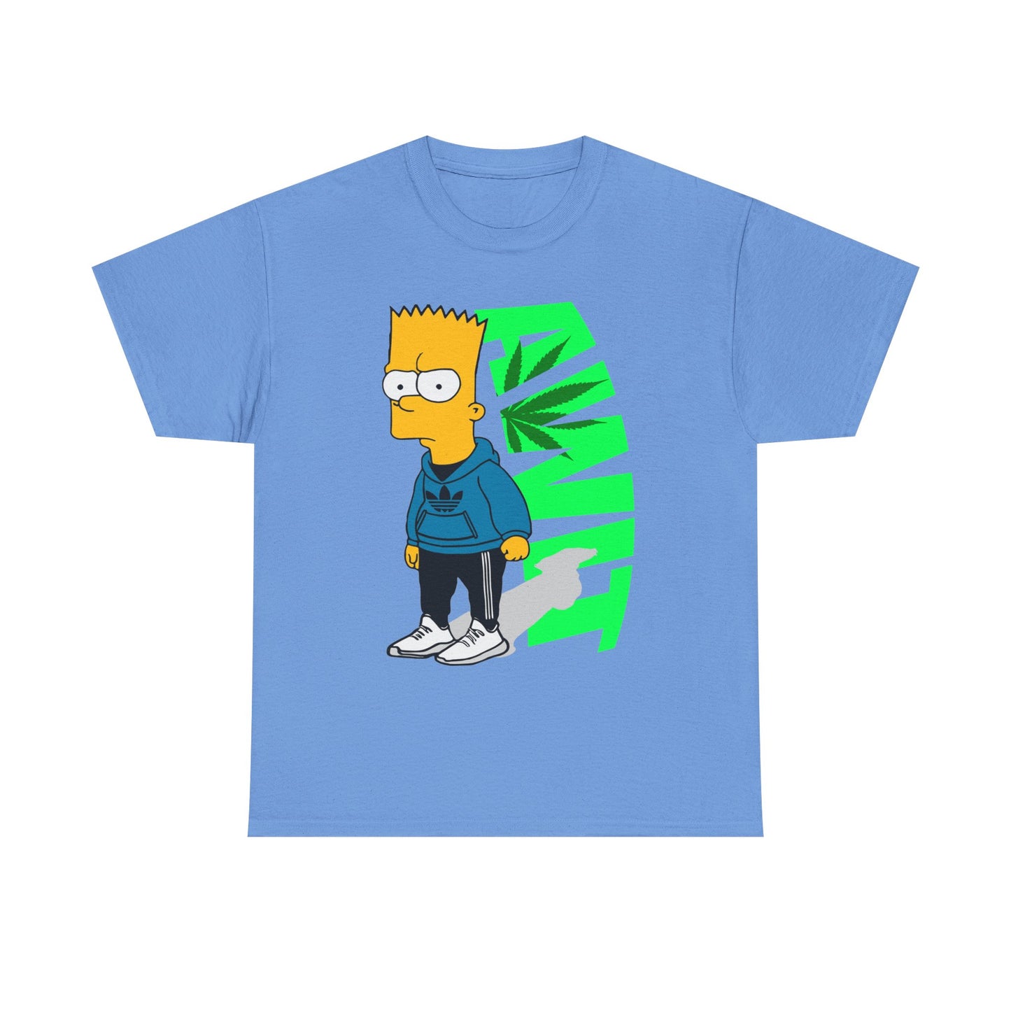 Bart Simpson Cannabis Vibe Unisex Heavy Cotton Tee