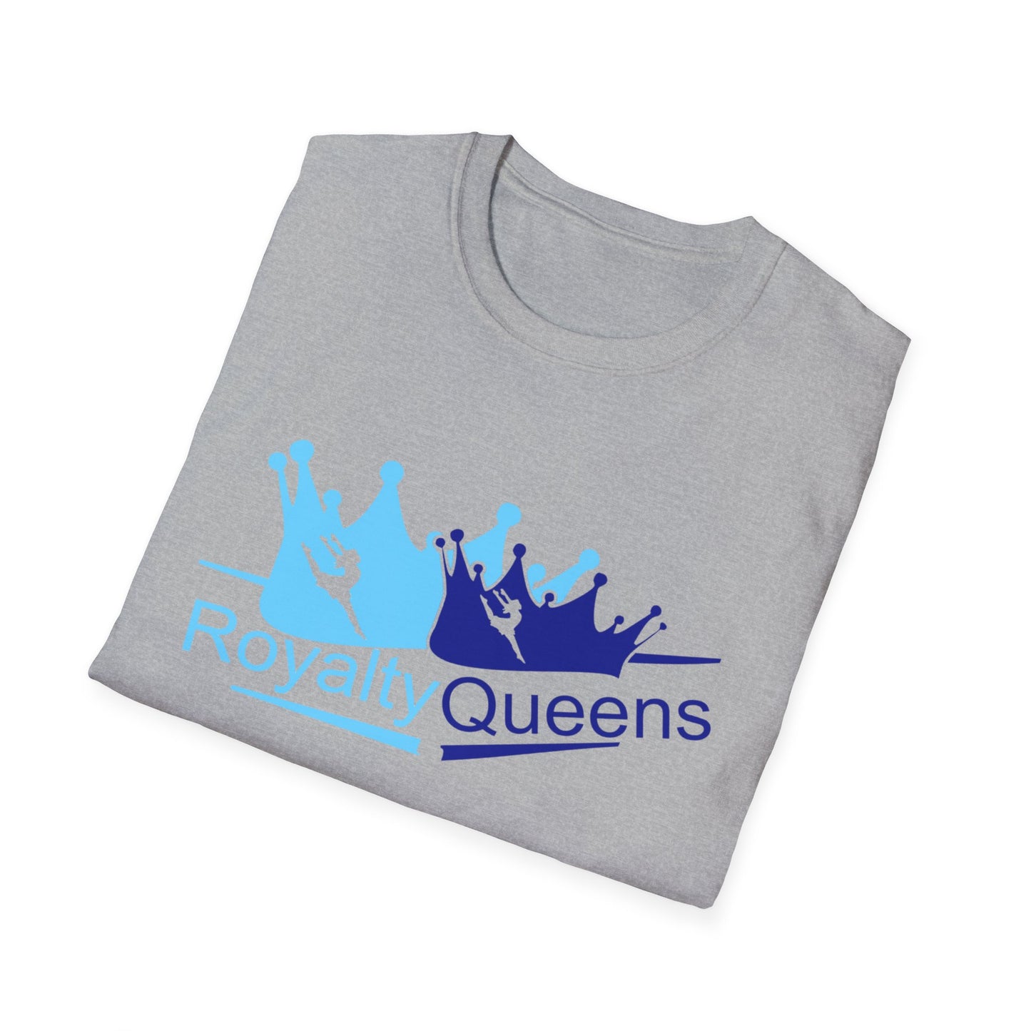 Royalty Queens Unisex Softstyle T-Shirt, Casual Apparel, Birthday Gift, Pride Celebration, Queen Themed Fashion, Everyday Wear