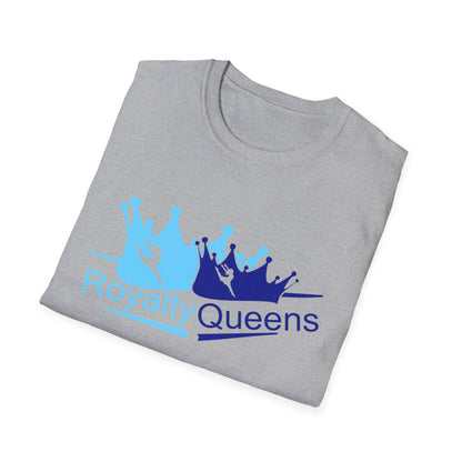 Royalty Queens Unisex Softstyle T-Shirt, Casual Apparel, Birthday Gift, Pride Celebration, Queen Themed Fashion, Everyday Wear