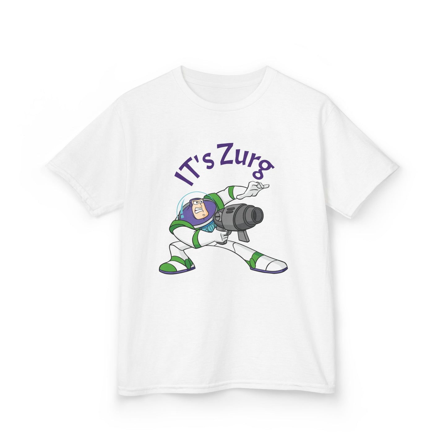 Kids Buzz Lightyear Tee - 'It's Zorg' Fun Cotton T-Shirt