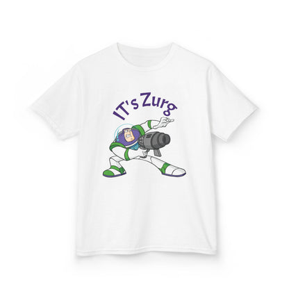 Kids Buzz Lightyear Tee - 'It's Zorg' Fun Cotton T-Shirt