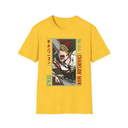Chainsaw Man Unisex T-Shirt | Manga Fan Merchandise, Anime Apparel, Casual Wear, Gift for Geeks, Graphic Tee