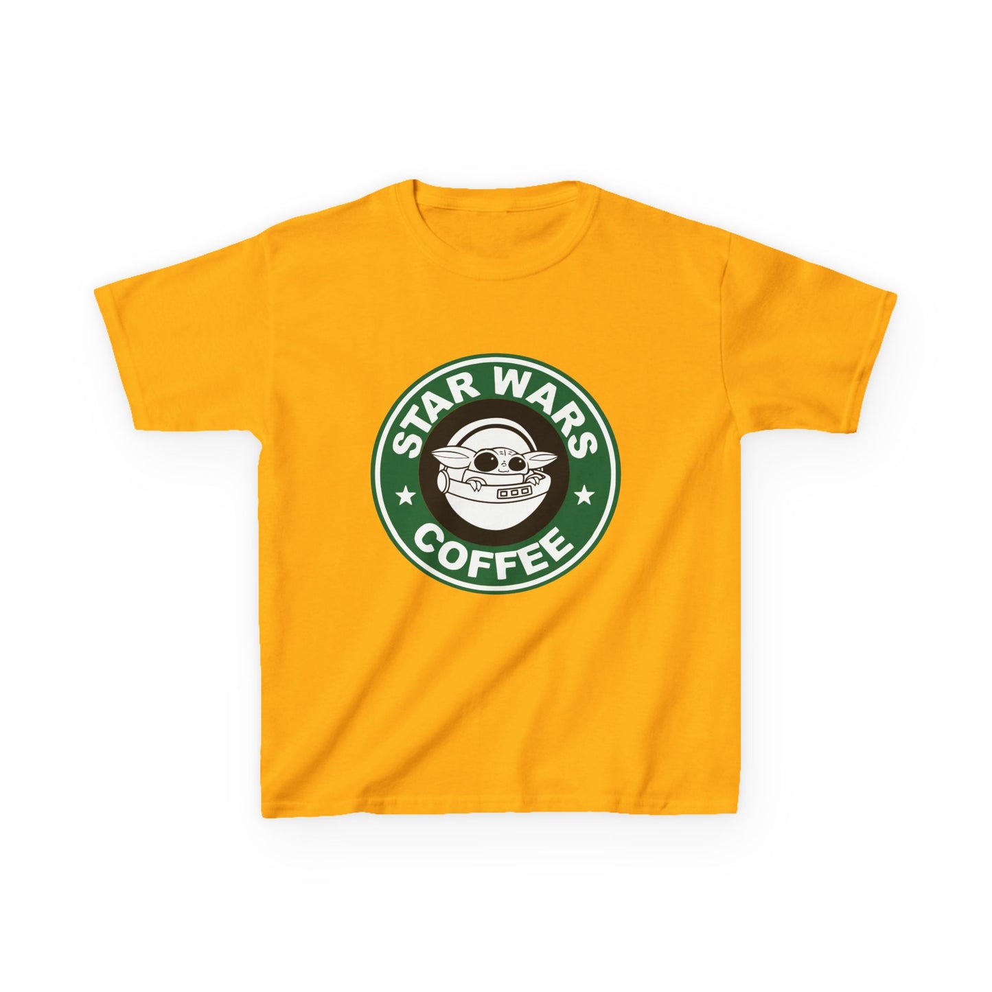 Star Wars Coffee Kids Tee, Fun Graphic T-shirt for Boys & Girls, Perfect for Birthdays, Star Wars Fans, Casual Wear