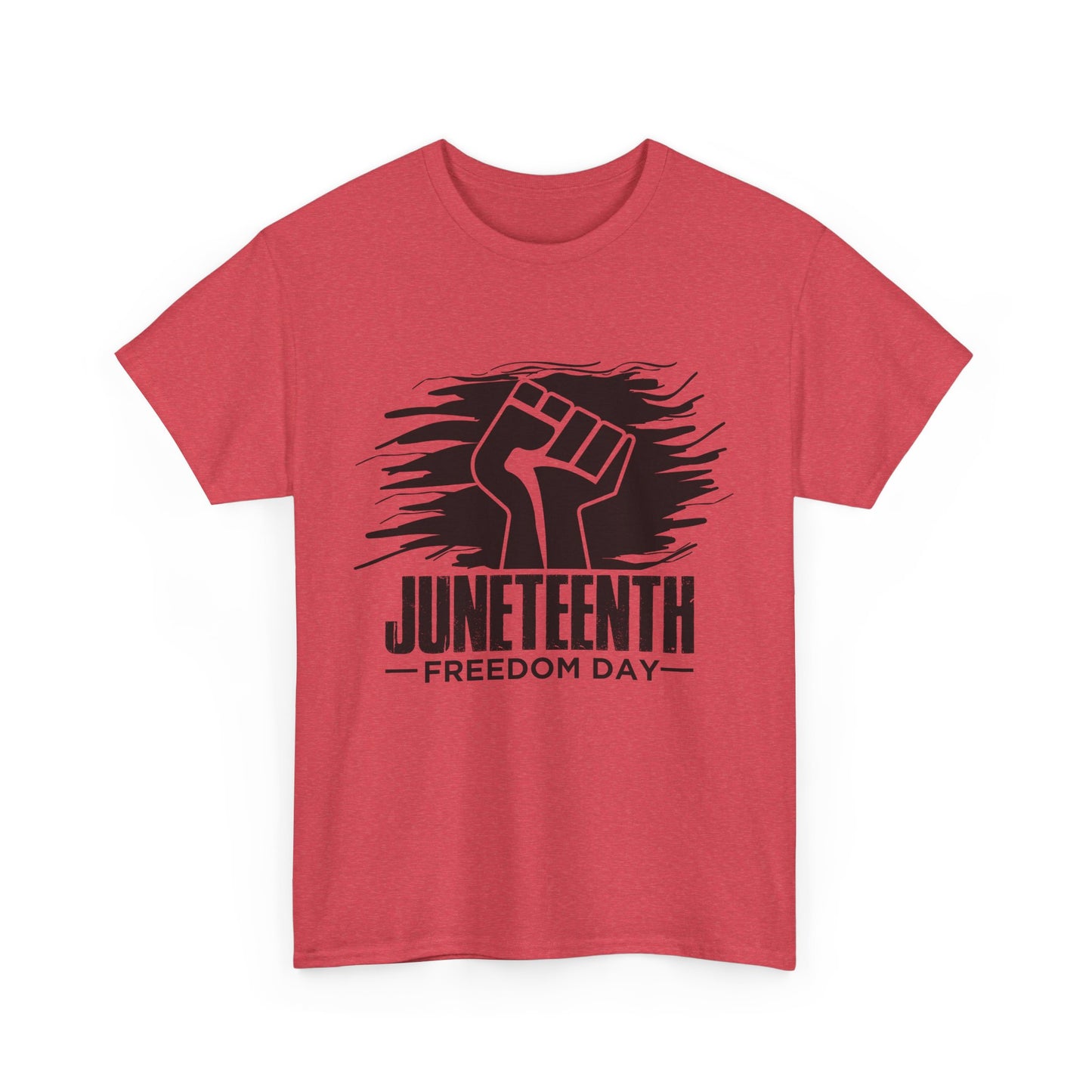 Juneteenth Freedom Day Tee, Unisex Heavy Cotton, Black Power Graphic Shirt, Everyday Wear, Freedom Celebration Apparel, Juneteenth Gift